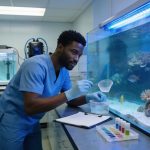 Hospital Guy Netting Fish