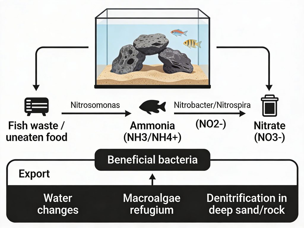 Nitrogen Cycle In Saltwater Aquariums