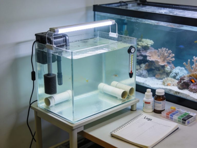 Reef Tank Quarantine Setup
