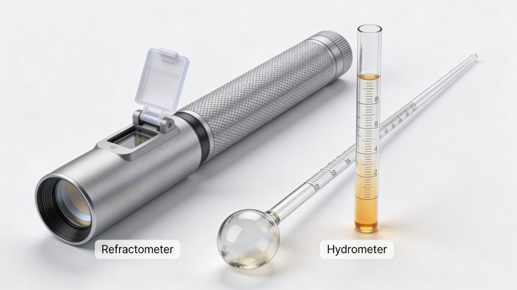 Refractometer Vs Hydrometer