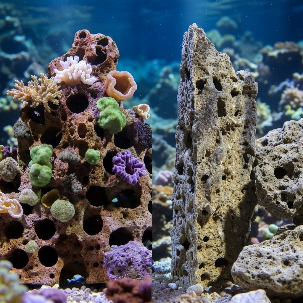 Gallery Detail: Live Rock Vs Dry Rock For Reef Tanks