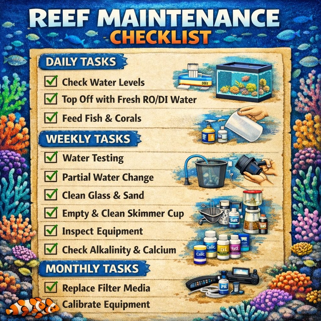 Reef Maintenance Checklist