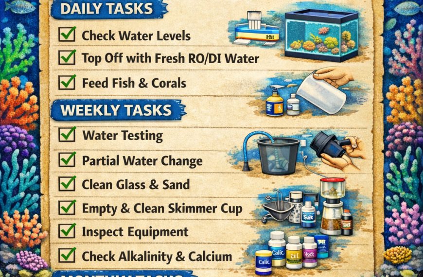 Reef Maintenance Checklist